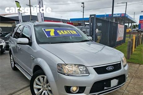 Silver 2010 Ford Territory Wagon Ghia (4X4)