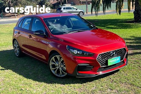 Orange 2021 Hyundai I30 Hatchback N Line