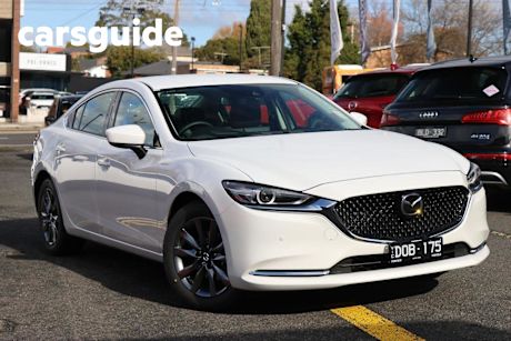 White 2024 Mazda 6 Sedan G25 Touring