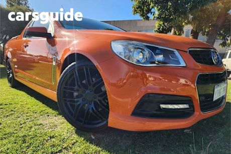 Orange 2013 Holden UTE Utility SS