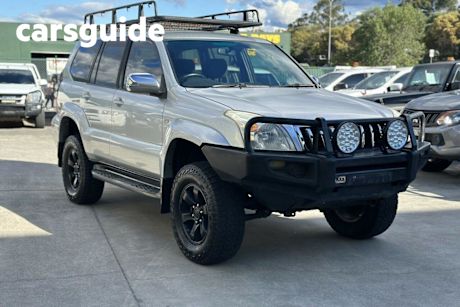 Silver 2006 Toyota Landcruiser Prado Wagon GXL (4X4)