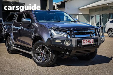 Grey 2021 Isuzu D-MAX Crew Cab Utility LS-U (4X4)