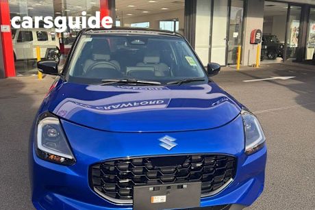 Blue 2024 Suzuki Swift Hatchback Hybrid GLX