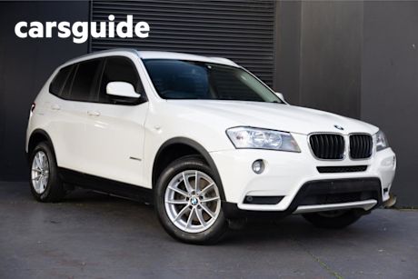 White 2012 BMW X3 Wagon Xdrive 20D