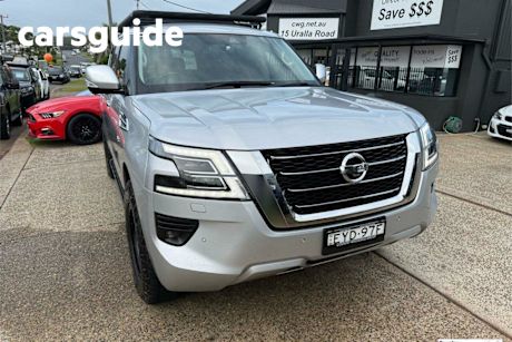 Silver 2020 Nissan Patrol Wagon TI (4X4)