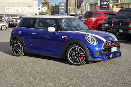 Blue 2019 Mini Cooper Hatchback John Cooper Works 3D Hatch