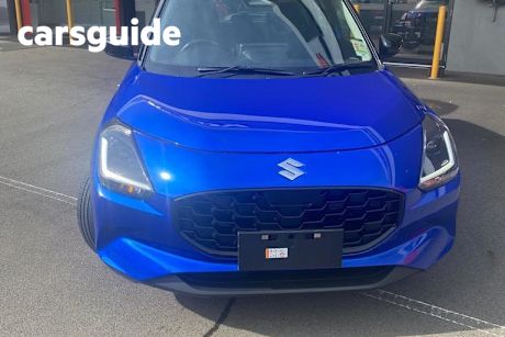 Blue 2025 Suzuki Swift Hatchback Hybrid