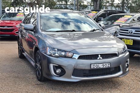 Grey 2017 Mitsubishi Lancer Sedan ES Sport