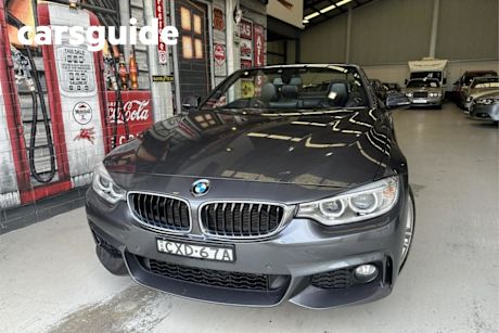 Grey 2014 BMW 428I Convertible Modern Line