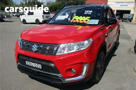 Red 2019 Suzuki Vitara Wagon 1.6L