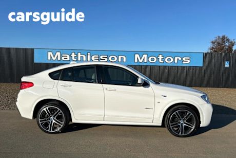 White 2018 BMW X4 Coupe Xdrive 20I