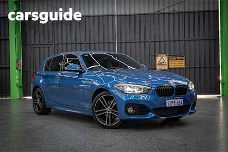 Blue 2019 BMW 118D Hatchback M Sport
