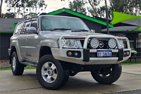 Silver 2013 Nissan Patrol Wagon ST (4X4)