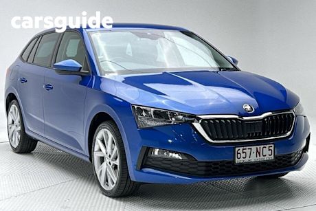 Blue 2023 Skoda Scala Hatchback Ambition 85TSI