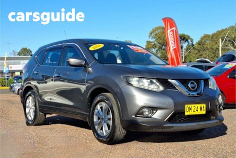 Grey 2016 Nissan X-Trail Wagon ST (fwd)