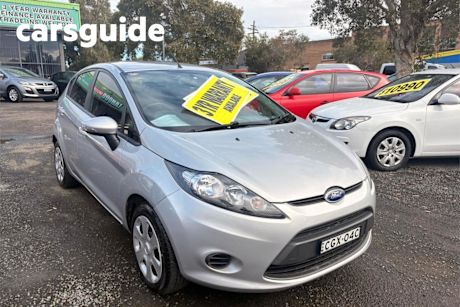 Silver 2012 Ford Fiesta Hatch CL PwrShift
