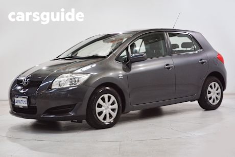 Grey 2008 Toyota Corolla Hatchback Ascent