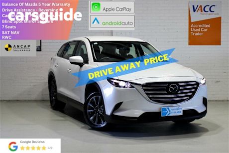 White 2023 Mazda CX-9 Wagon Sport (fwd)