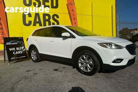 White 2015 Mazda CX-9 Wagon CLASSIC (FWD) MY14