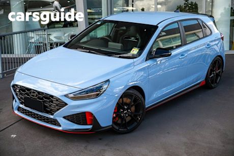 Blue 2024 Hyundai I30 Hatchback N Premium With Sunroof