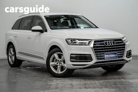 White 2018 Audi Q7 Wagon 3.0 TDI Quattro (160KW)