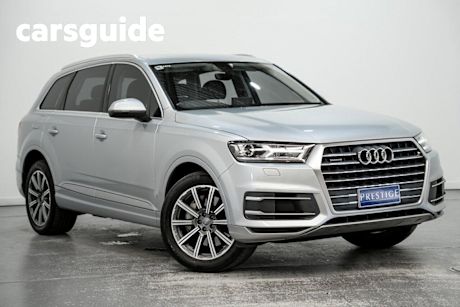 Silver 2018 Audi Q7 Wagon 3.0 TDI Quattro (160KW)