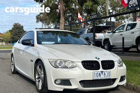 White 2013 BMW 320D Coupe