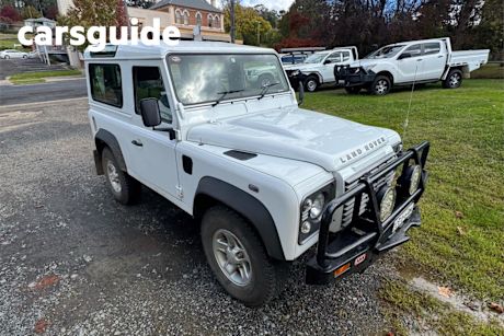 White 2012 Land Rover Defender Hardtop 110 (4X4)