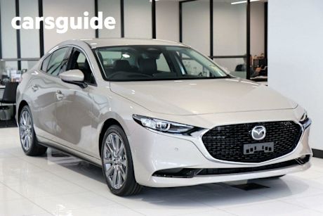 Black 2024 Mazda 3 Sedan G20 Touring Vision