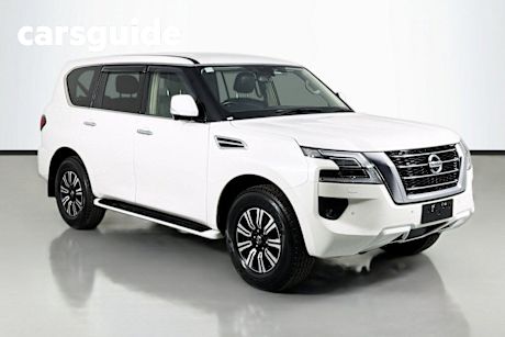 White 2020 Nissan Patrol Wagon TI (4X4)