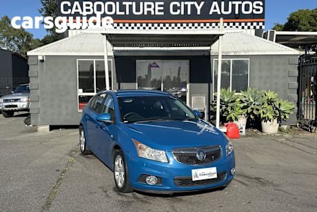 Blue 2014 Holden Cruze Hatchback Equipe