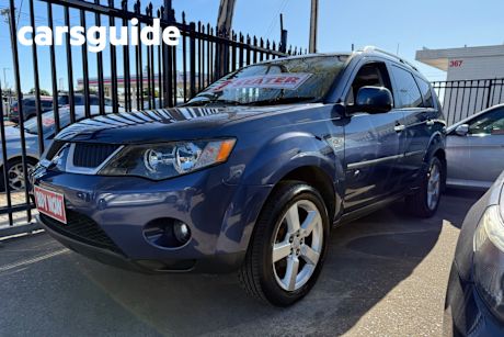 Blue 2007 Mitsubishi Outlander Wagon Xls (7 Seat)