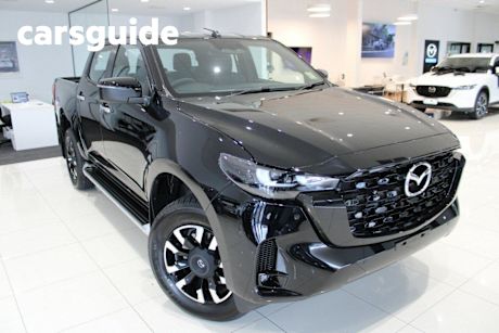 Black 2025 Mazda BT-50 Dual Cab Pick-up GT (4X4)