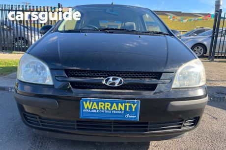 Black 2005 Hyundai Getz Hatchback GL