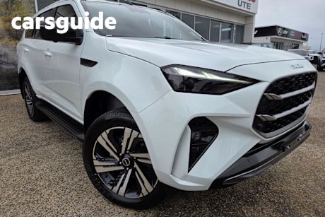 White 2025 Isuzu MU-X Wagon LS-T (4X4)