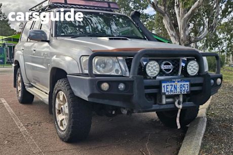 Silver 2014 Nissan Patrol Wagon ST (4X4)