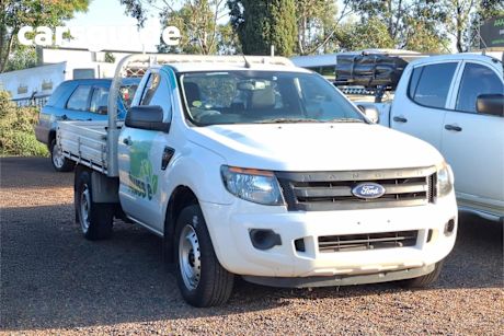 White 2013 Ford Ranger Cab Chassis XL 2.2 (4X2)