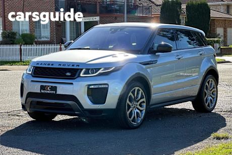 Silver 2016 Land Rover Range Rover Evoque Wagon TD4 180 HSE
