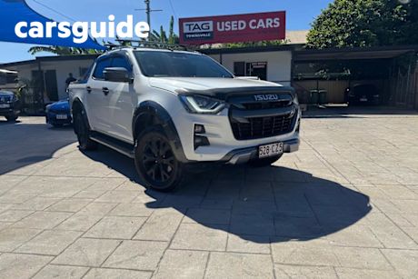 White 2021 Isuzu D-MAX Crew Cab Utility X-Terrain (4X4)