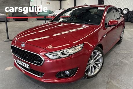 Red 2015 Ford Falcon Sedan XR6