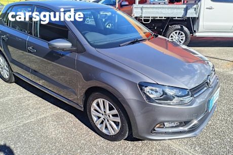 Grey 2016 Volkswagen Polo Hatchback 81 TSI Comfortline