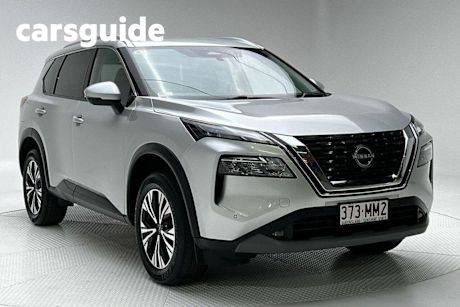 Silver 2023 Nissan X-Trail Wagon ST-L (4WD) 7 Seat