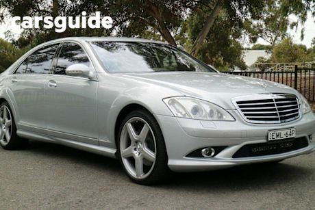 Silver 2006 Mercedes-Benz S500 Sedan L