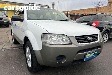 White 2004 Ford Territory Wagon TX (rwd)