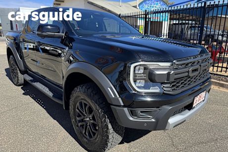 Black 2022 Ford Ranger Double Cab Pick Up Raptor 3.0 (4X4)