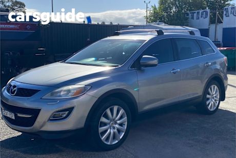 Silver 2010 Mazda CX-9 Wagon Grand Touring