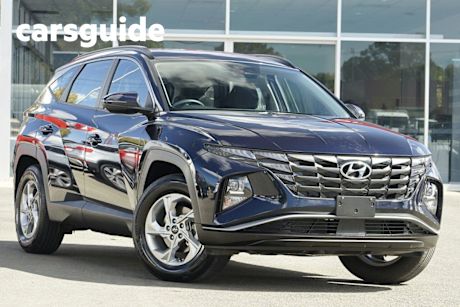 Blue 2024 Hyundai Tucson Wagon (FWD)