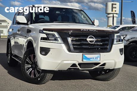 White 2022 Nissan Patrol Wagon TI (4X4)