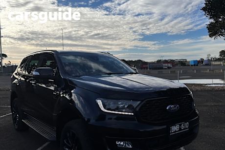 White 2021 Ford Everest Wagon Sport (4WD)