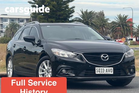 Black 2012 Mazda 6 Wagon Touring
